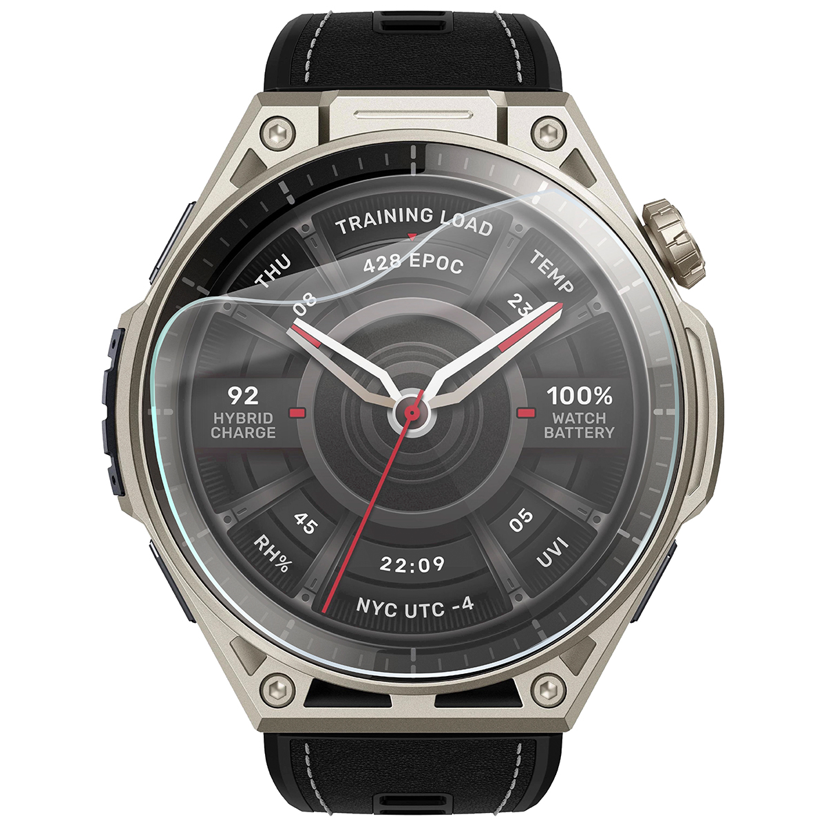 Folia hydrożelowa Bizon Watch Film HydroFlex do Amazfit Balance Ultra na zegarku