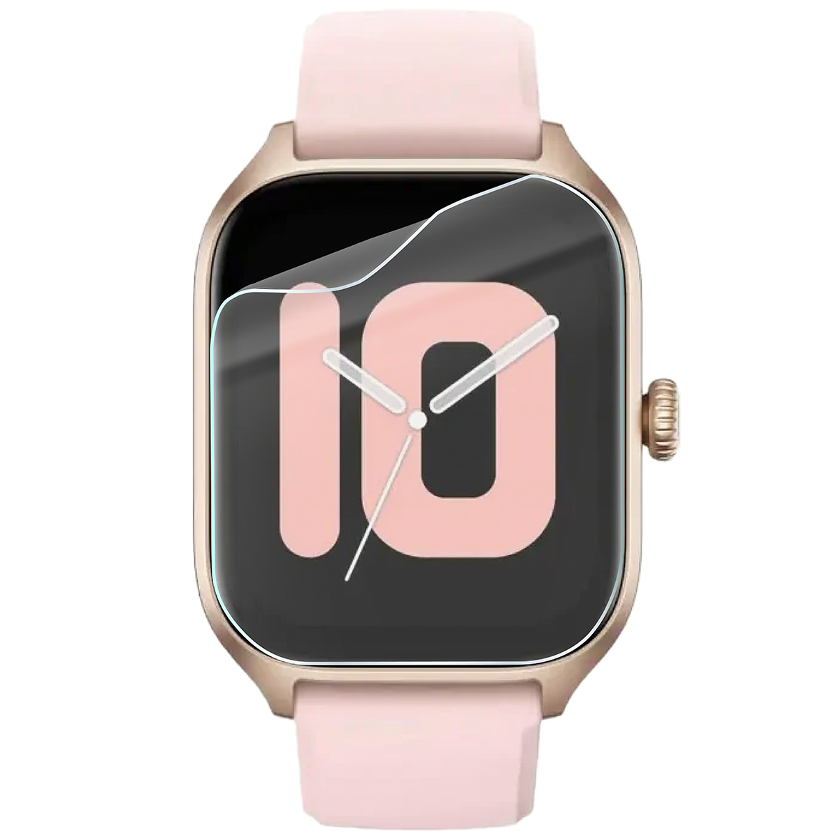 Folia hydrożelowa Bizon Watch Film HydroFlex do Amazfit GTS 4 na zegarku