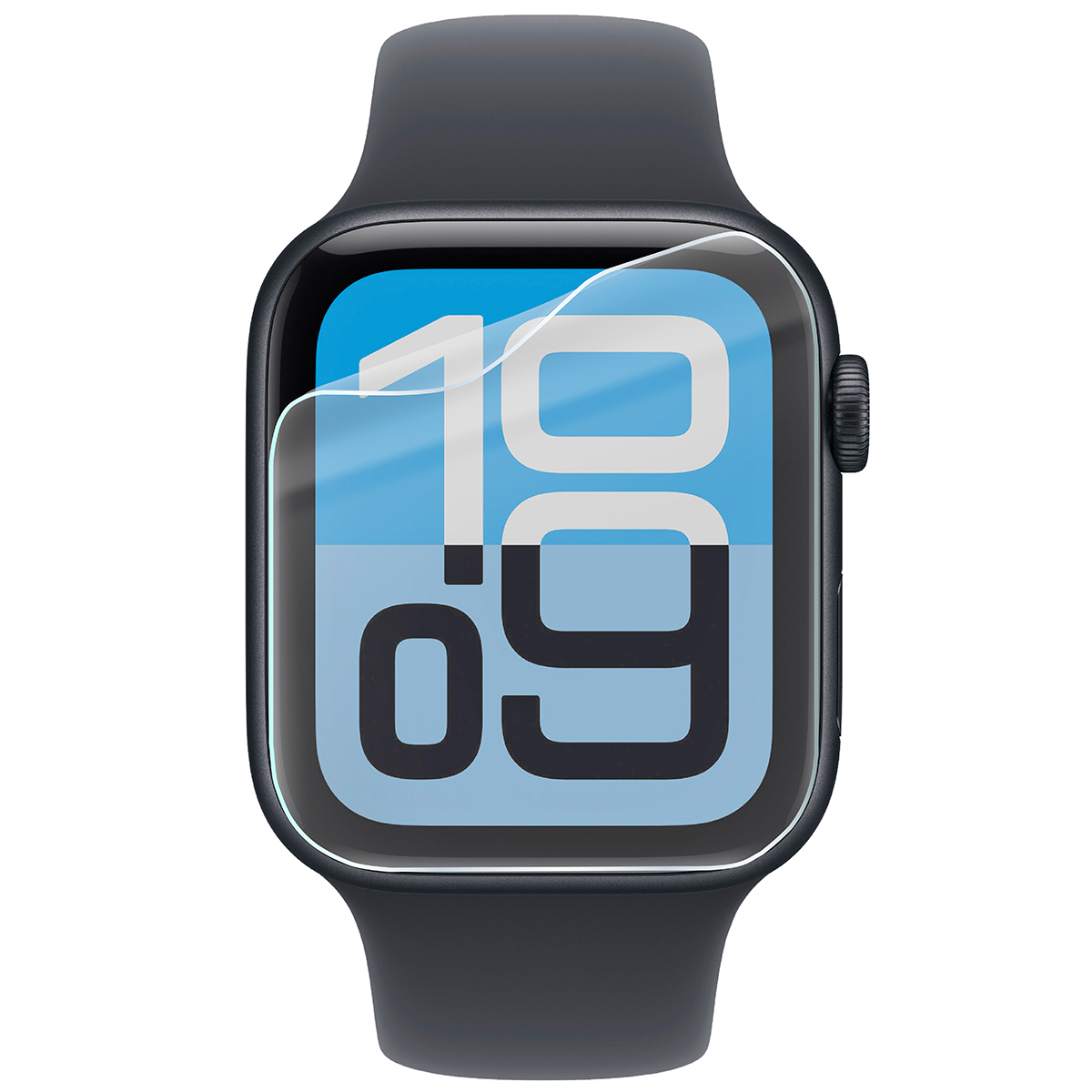 Folia hydrożelowa Bizon Watch Film HydroFlex do Apple Watch 4/5/6/7/8/9/SE/SE 2/SE3 40 / 41 mm na zegarku