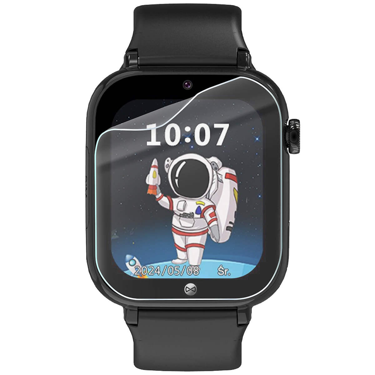 Folia hydrożelowa Bizon Watch Film HydroFlex do Forever Look Me 3 na zegarku