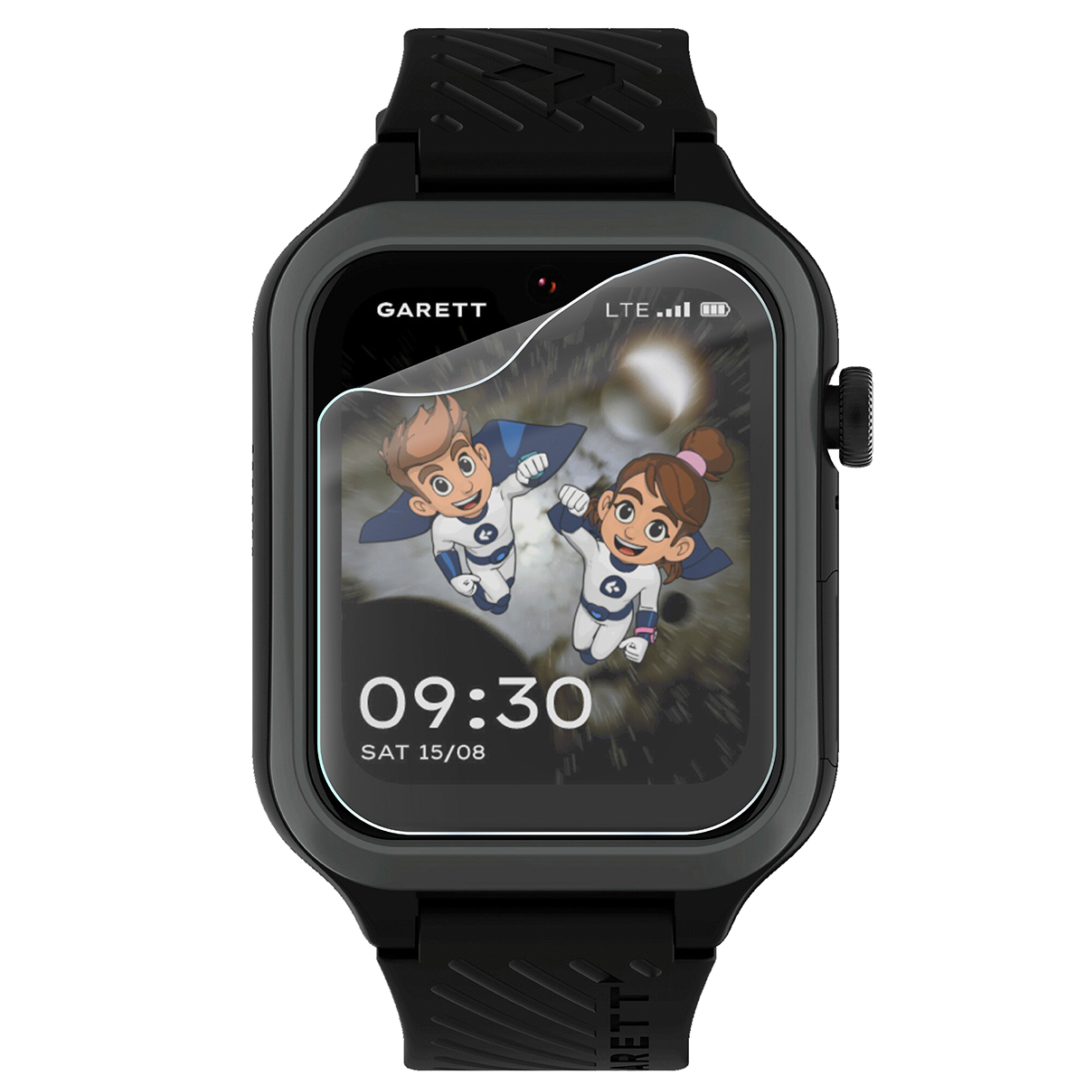 Folia hydrożelowa Bizon Watch Film HydroFlex do Garett Kids Essa 2 AI 4G na zegarku
