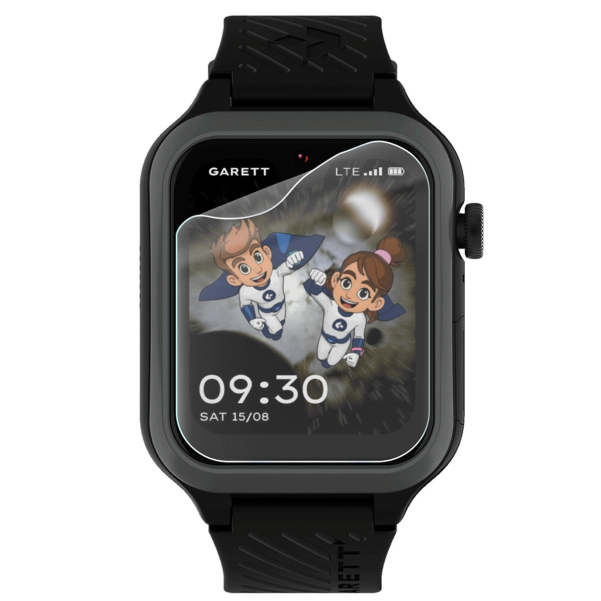 Folia hydrożelowa Bizon Watch Film HydroFlex do Garett Kids Essa 2 AI 4G na zegarku