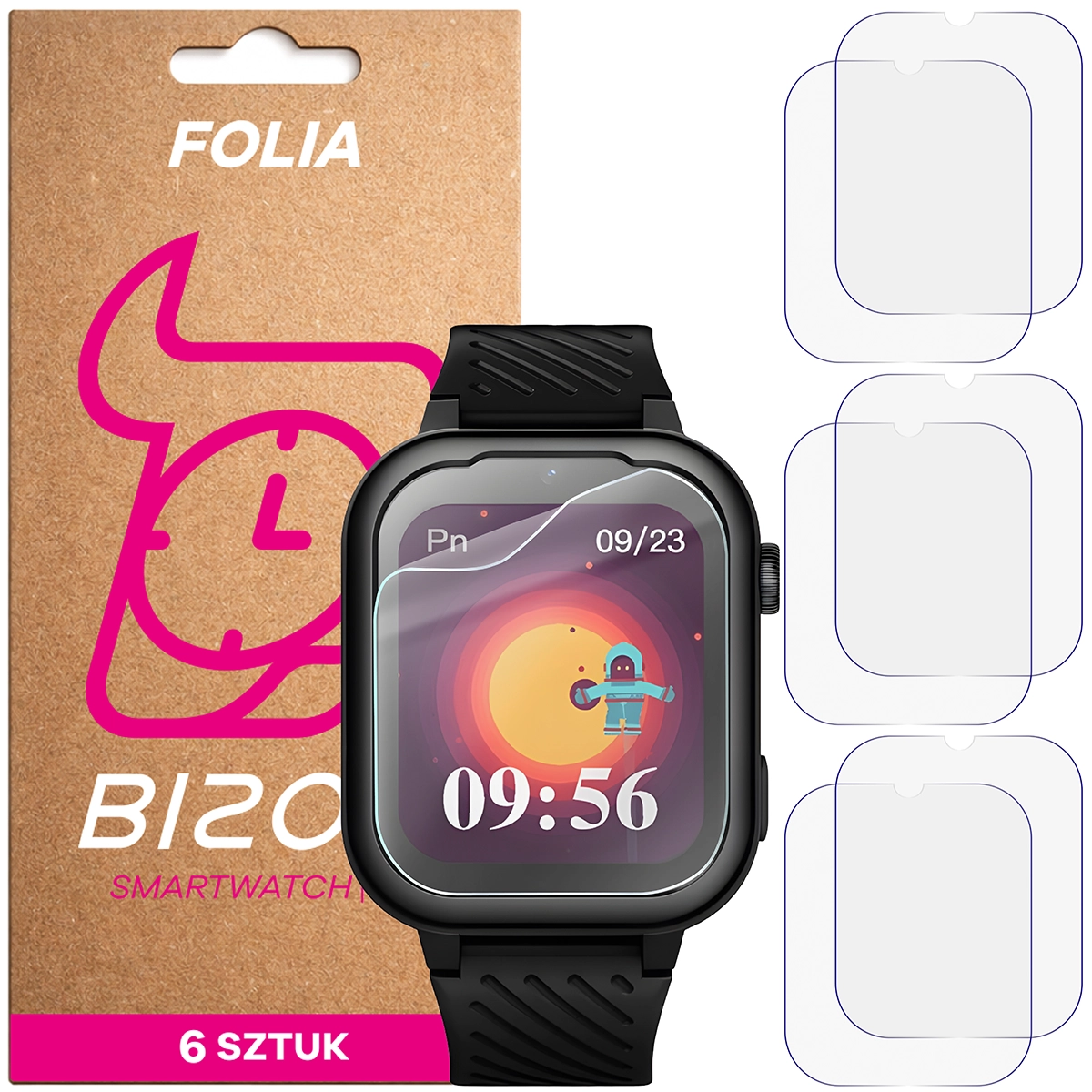 Folia hydrożelowa Bizon Watch Film HydroFlex dla Garett Kids Essa 4G