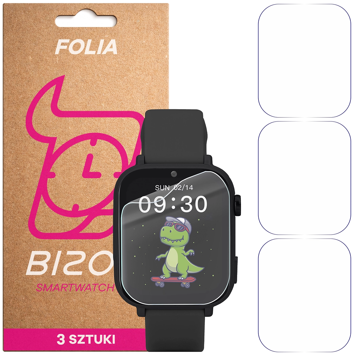 Folia hydrożelowa Bizon Watch Film HydroFlex dla Garett Kids Nice Pro 4G