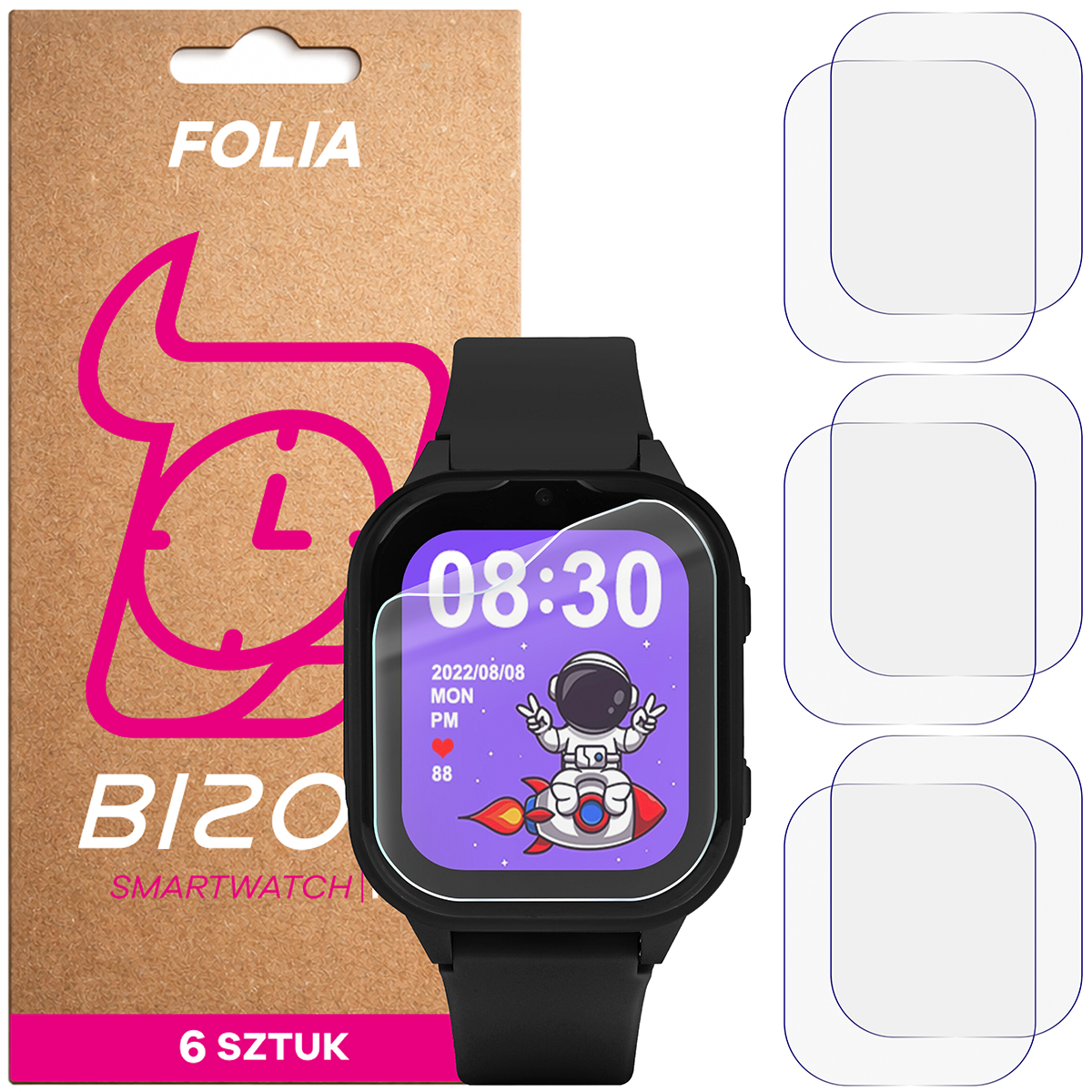 Folia hydrożelowa Bizon Watch Film HydroFlex dla Garett Kids Sun Ultra 4G