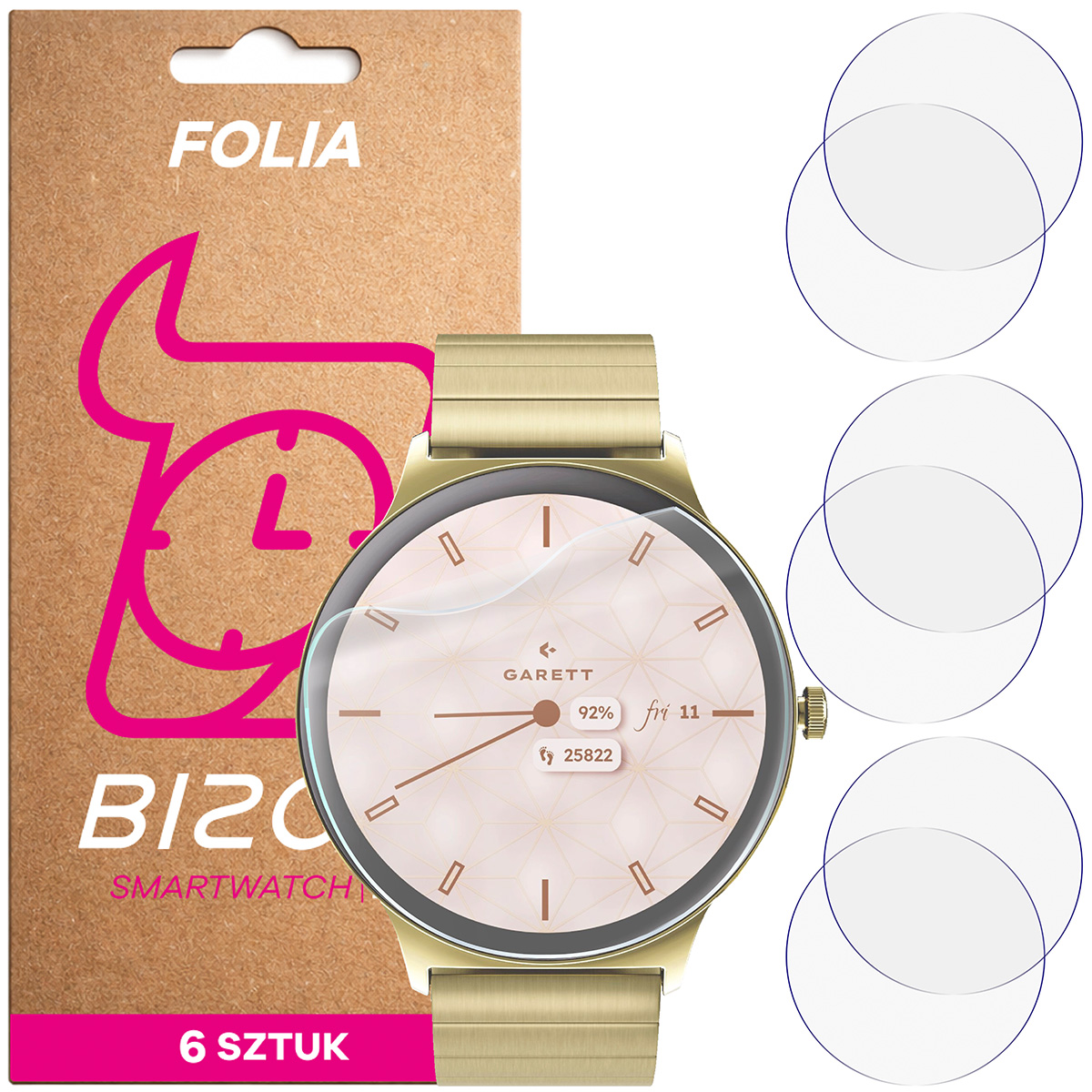 Folia hydrożelowa Bizon Watch Film HydroFlex dla Garett Verona 2