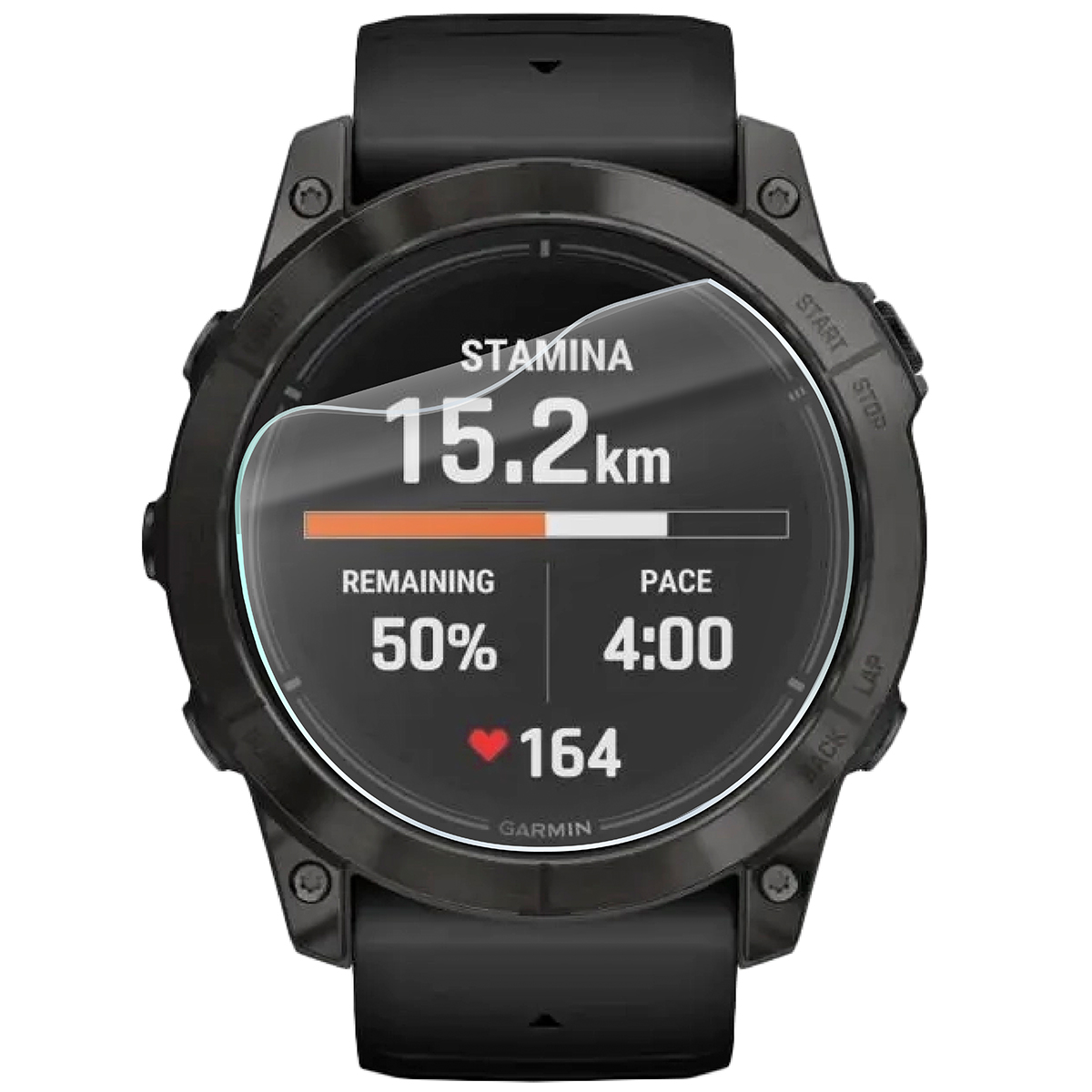 Folia hydrożelowa Bizon Watch Film HydroFlex do Garmin Epix Pro 2 gen. 47 mm na zegarku