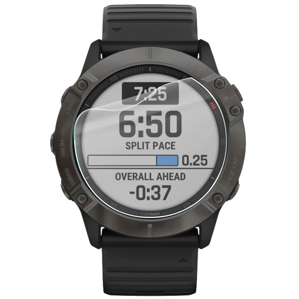 Folia hydrożelowa Bizon Watch Film HydroFlex do Garmin Fenix 6X / 6X Pro 51 mm na zegarku