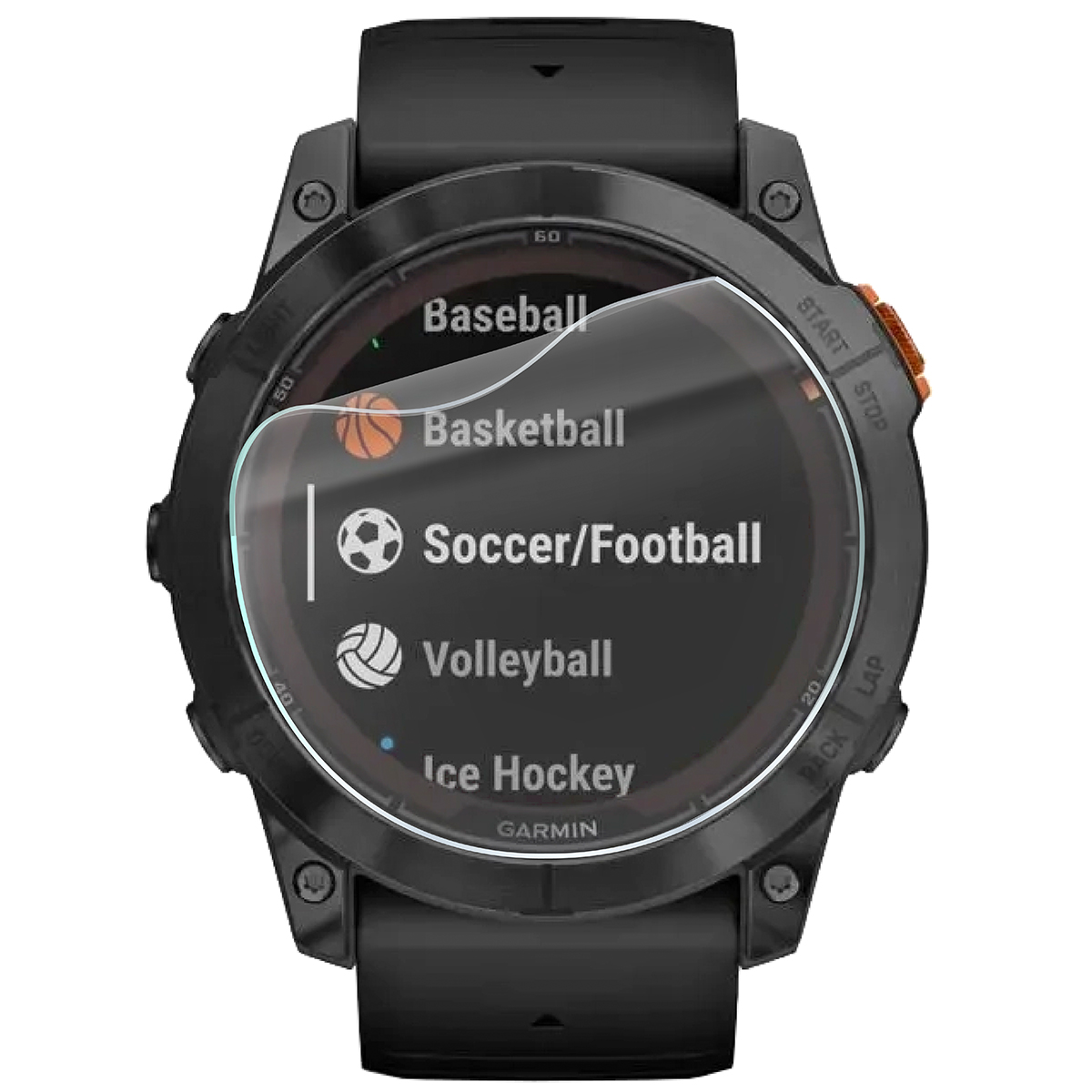 Folia hydrożelowa Bizon Watch Film HydroFlex do Garmin Fenix 7X Pro Solar 51 mm na zegarku