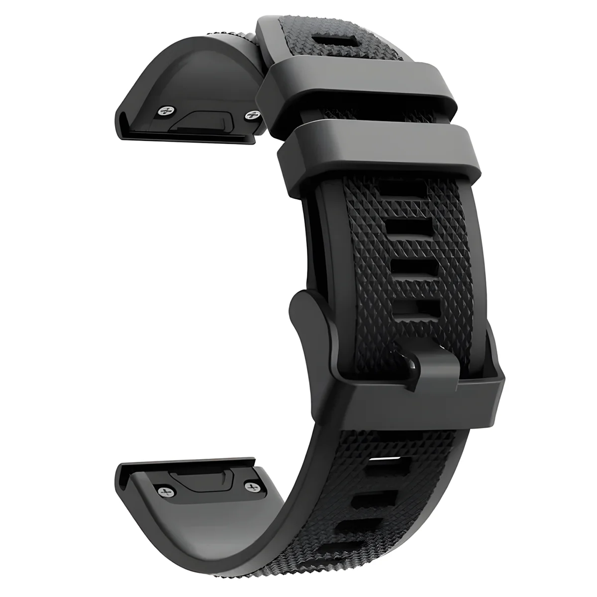 Silikonowy pasek Bizon Strap Watch Silicone Plus do Garmin QuickFit 26 mm