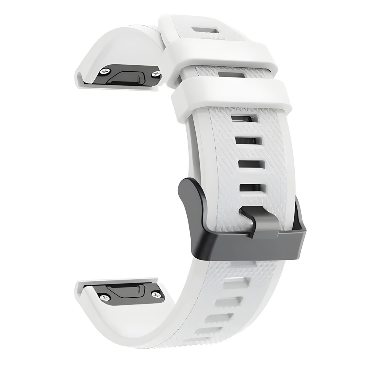 Silikonowy pasek Bizon Strap Watch Silicone Plus do Garmin QuickFit 26 mm