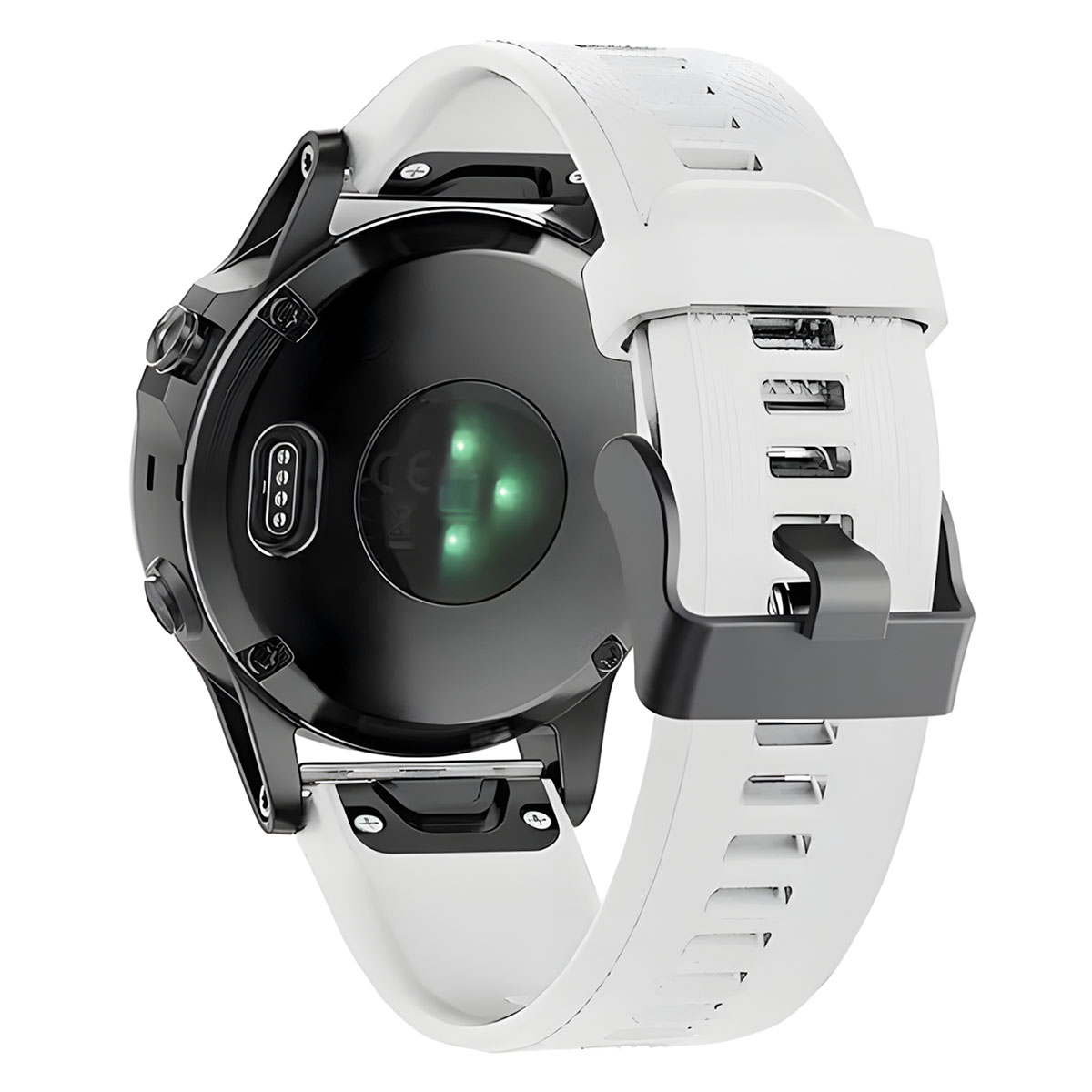 Silikonowy pasek Bizon Strap Watch Silicone Plus do Garmin QuickFit 26 mm