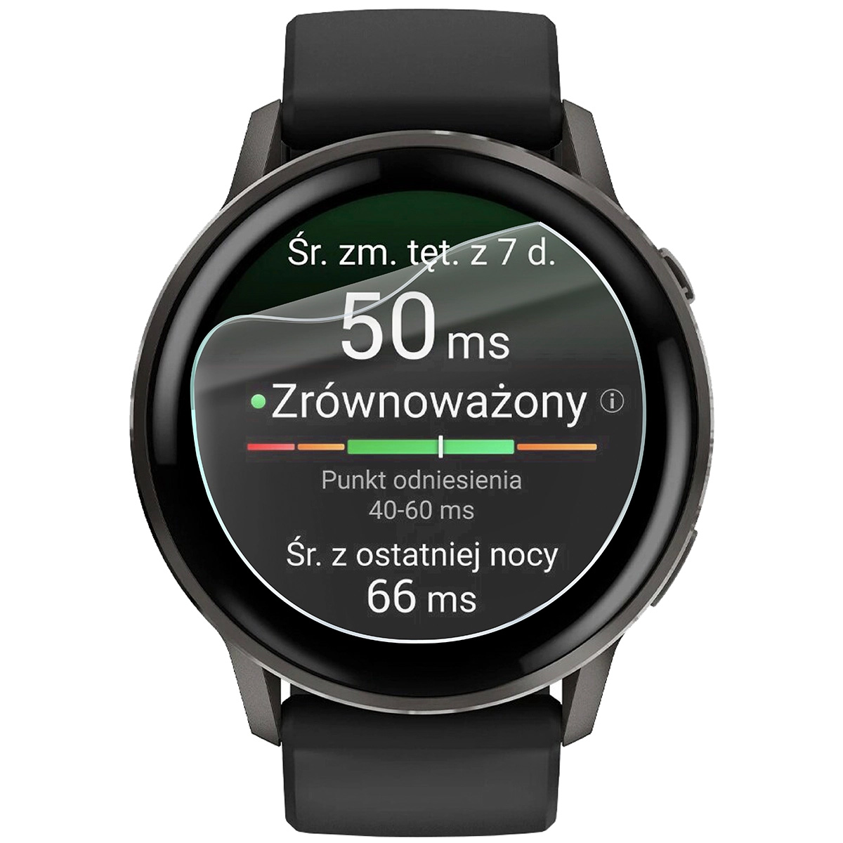Folia hydrożelowa Bizon Watch Film HydroFlex do Garmin Venu 4 45 mm na zegarku