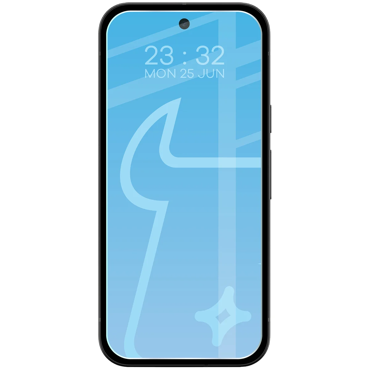 Telefon z nałożonym szkłem Bizon Glass Clear Duo do Google Pixel 10a