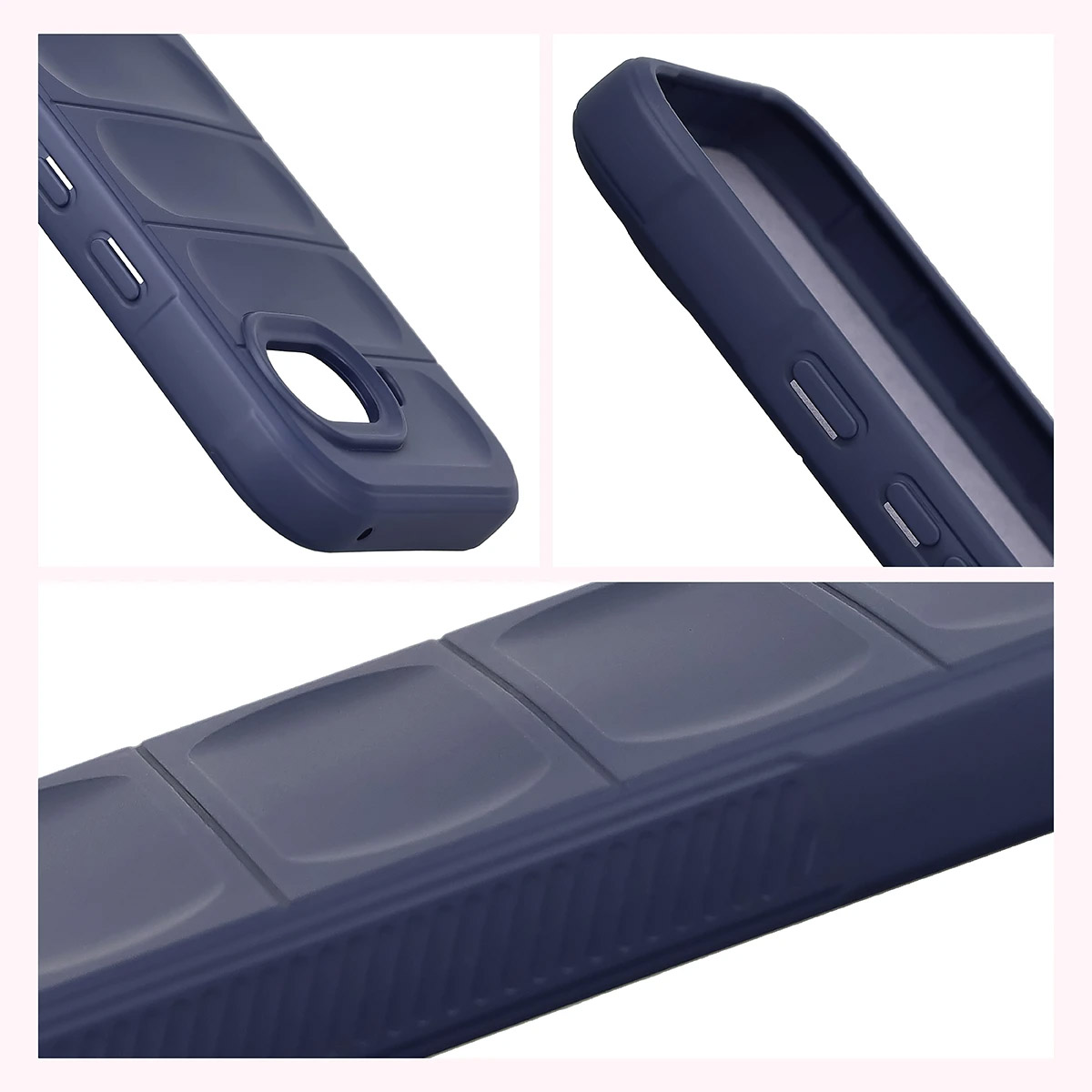Podwyższone krawędzie i antypoślizgowa powierzchnia w etui Bizon Case Tur do Google Pixel 10a