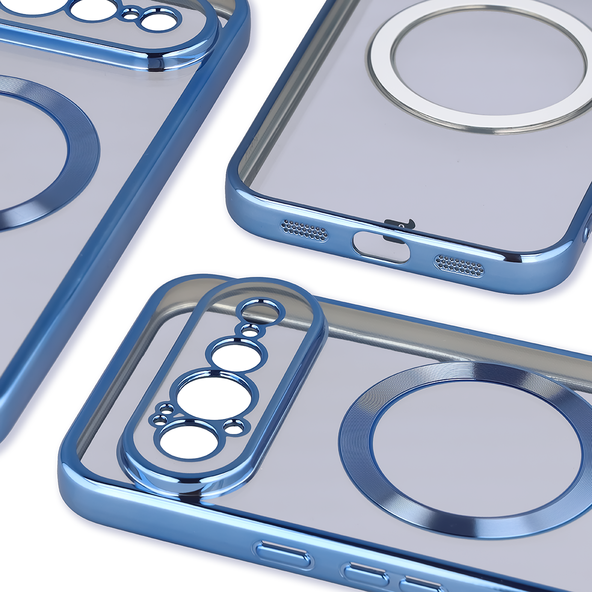 Metaliczna ramka, podniesione krawędzie i zintegrowane osłony w etui Bizon Case EduardO do Google Pixel 11 Pro XL