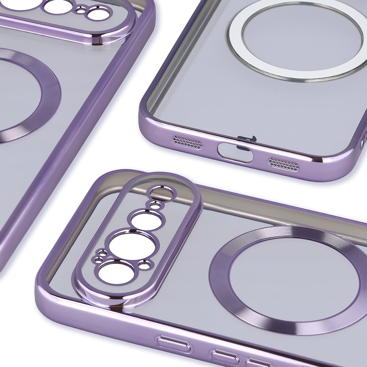 Metaliczna ramka, podniesione krawędzie i zintegrowane osłony w etui Bizon Case EduardO do Google Pixel 11 Pro XL