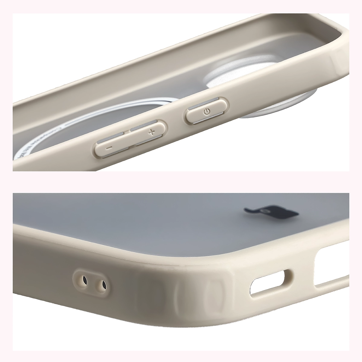 Wzmocnione narożniki i podwyższone ranty ekranu w etui Bizon Case MatteO do Google Pixel 11 Pro XL / 10 Pro XL