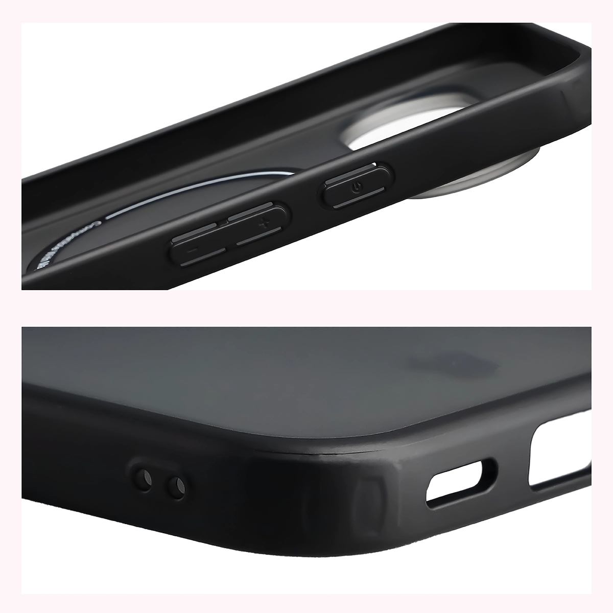 Wzmocnione narożniki i podwyższone ranty ekranu w etui Bizon Case MatteO do Google Pixel 11 / 11Pro / 10 / 10 Pro