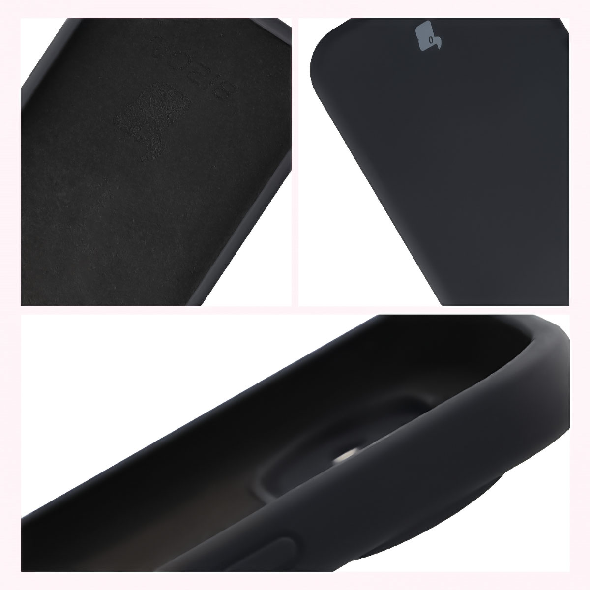 Konstrukcja etui Bizon Soft Case: zintegrowane osłony, podwyższone krawędzie i wyściółka z mikrofibry do Google Pixel 11