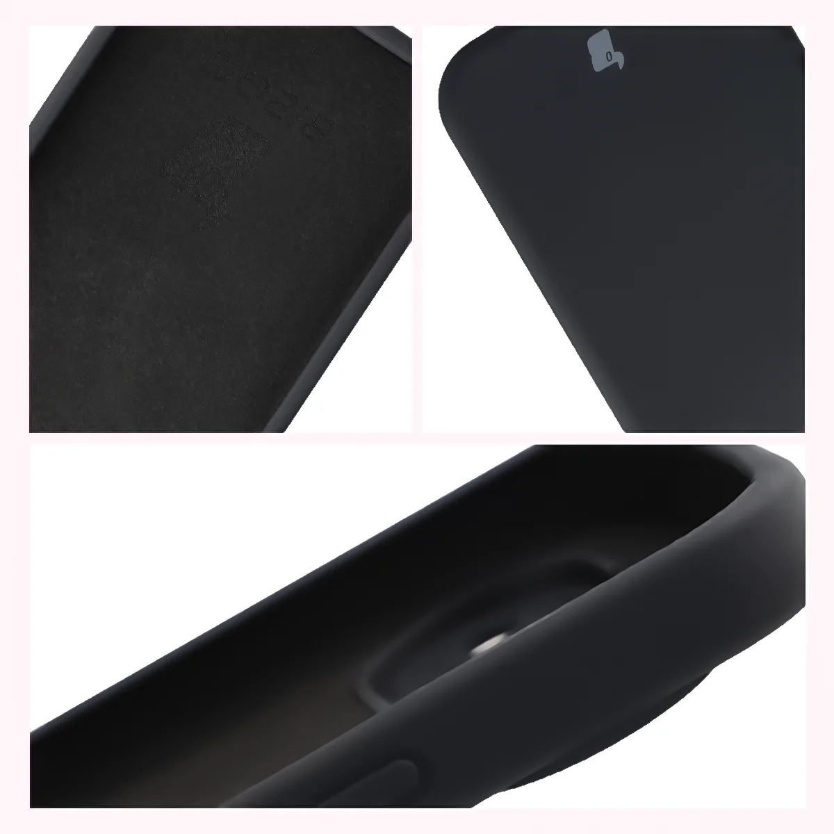 Konstrukcja etui Bizon Soft Case: zintegrowane osłony, podwyższone krawędzie i wyściółka z mikrofibry do Google Pixel 11