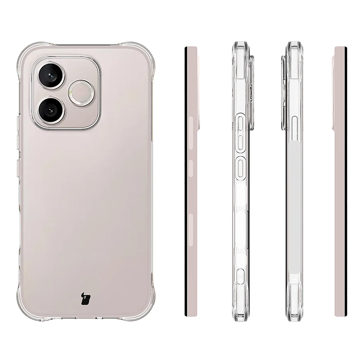 Przezroczyste plecki Case Salpa do Honor 600 Lite 5G