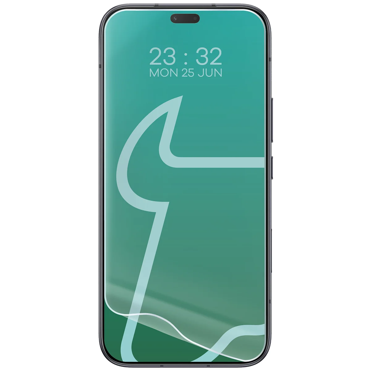Folia hydrożelowa do Honor 600 Lite 5G obok telefonu
