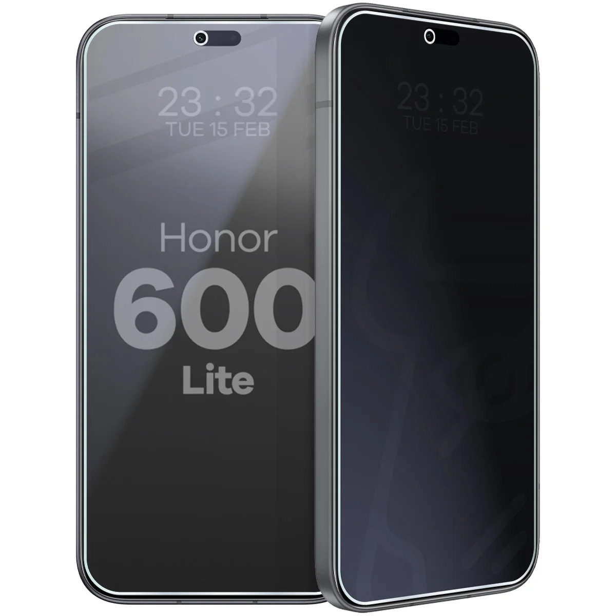 Szkło hybrydowe prywatyzujące Bizon Hybrid Shadow do Honor 600 Lite 5G