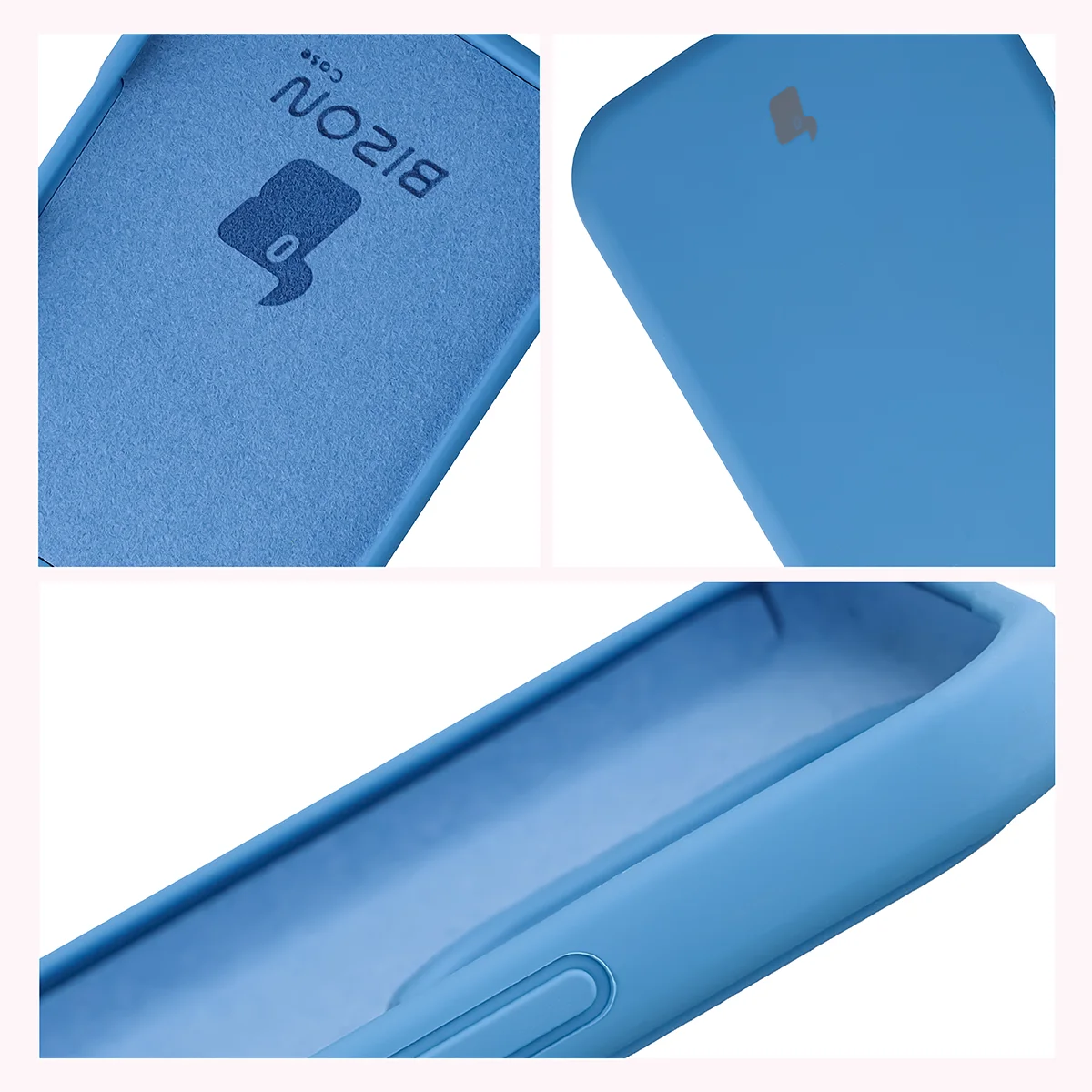 Konstrukcja etui Bizon Soft Case: zintegrowane osłony, podwyższone krawędzie i wyściółka z mikrofibry do Honor 600 Lite 5G