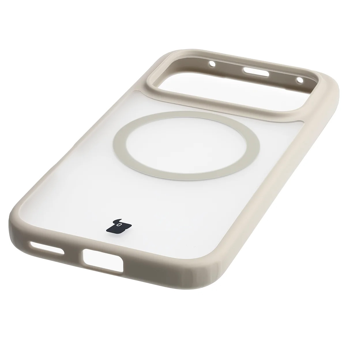 Zintegrowane przyciski, wycięcia i hybrydowy materiał w etui Bizon Case MatteO do Honor 600 5G / 600 Pro 5G