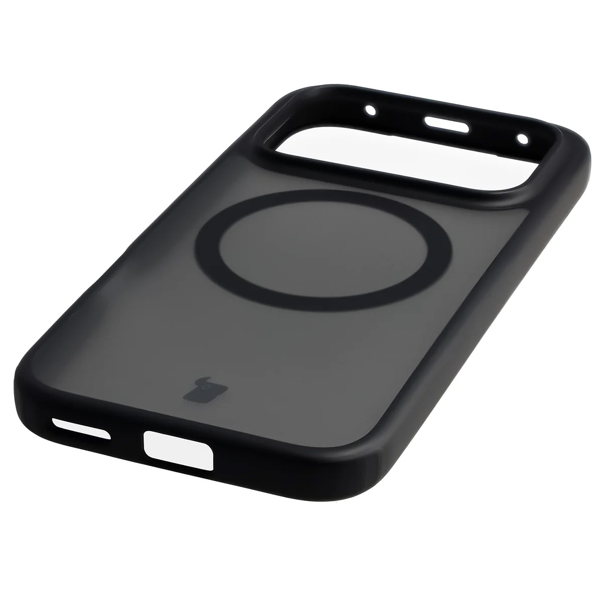 Zintegrowane przyciski, wycięcia i hybrydowy materiał w etui Bizon Case MatteO do Honor 600 5G / 600 Pro 5G