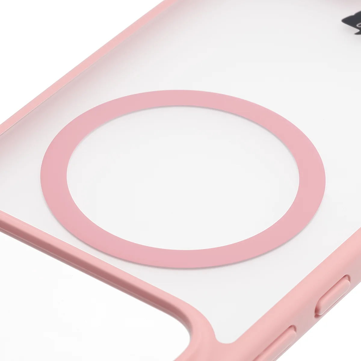 Pierścień magnetyczny w etui Bizon Case MatteO do Honor 600 5G / 600 Pro 5G
