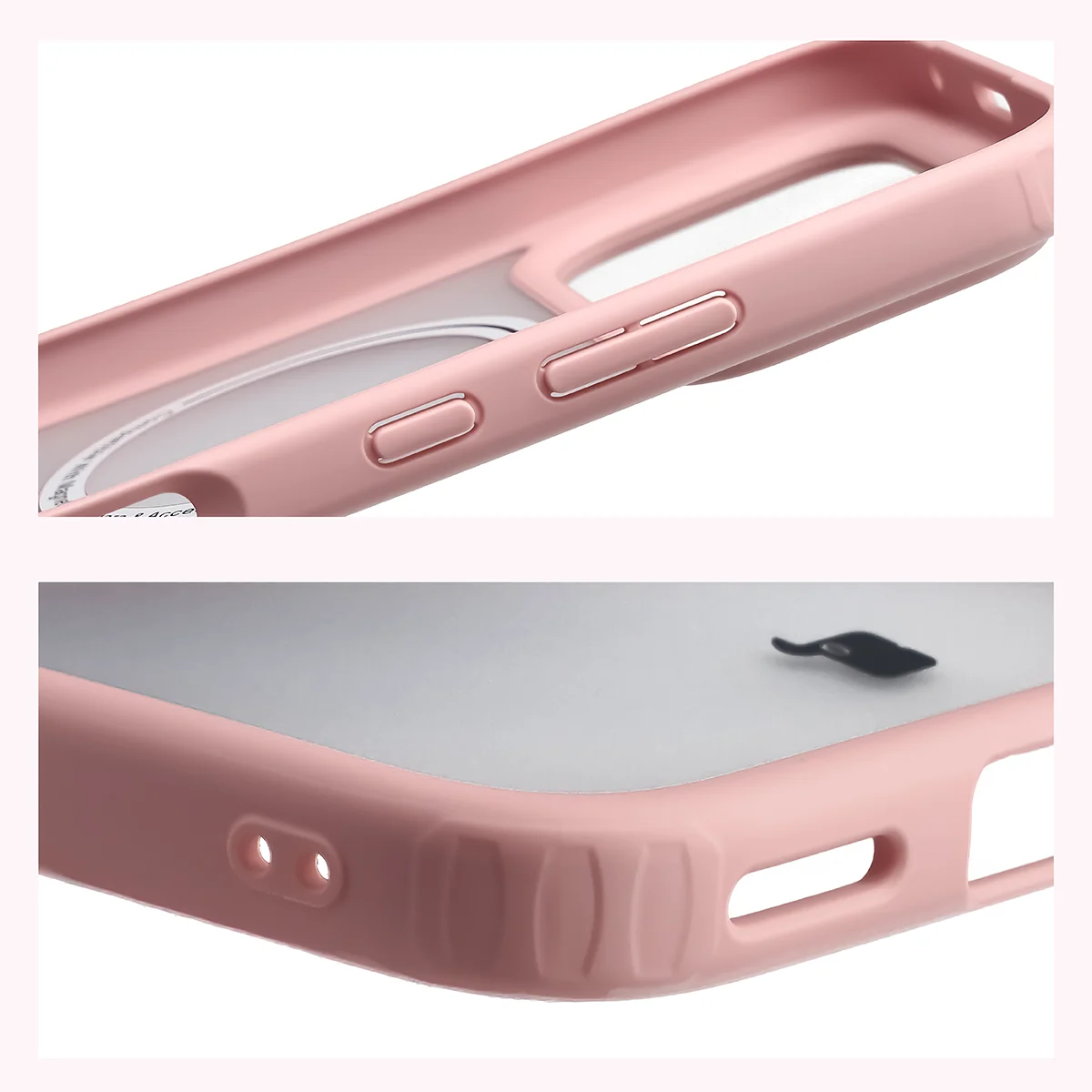 Wzmocnione narożniki i podwyższone ranty ekranu w etui Bizon Case MatteO do Honor 600 5G / 600 Pro 5G