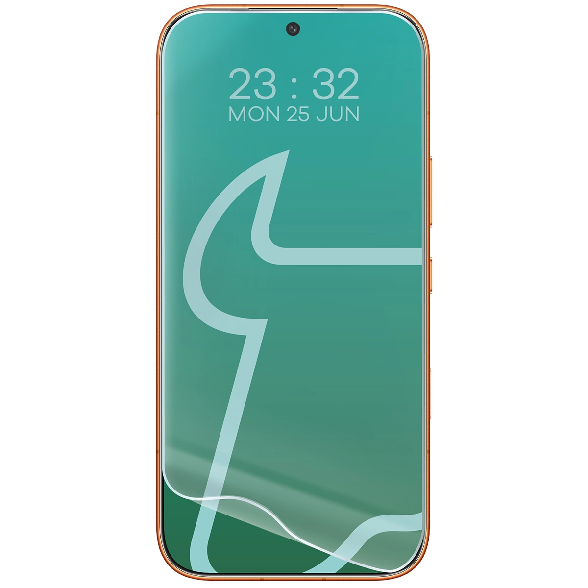 Folia hydrożelowa do Honor 600 5G / 600 Pro 5G obok telefonu