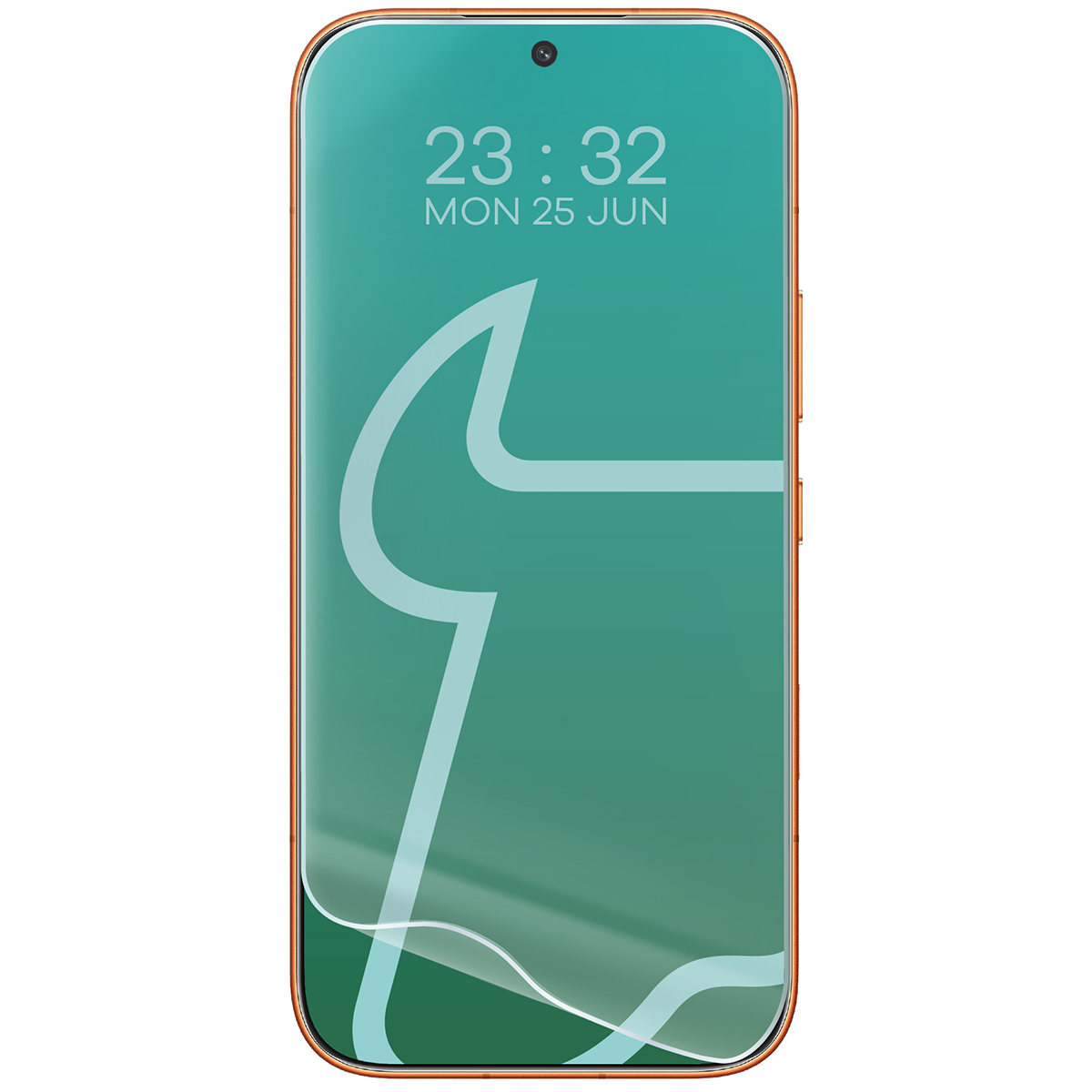 Folia hydrożelowa do Honor 600 5G / 600 Pro 5G obok telefonu