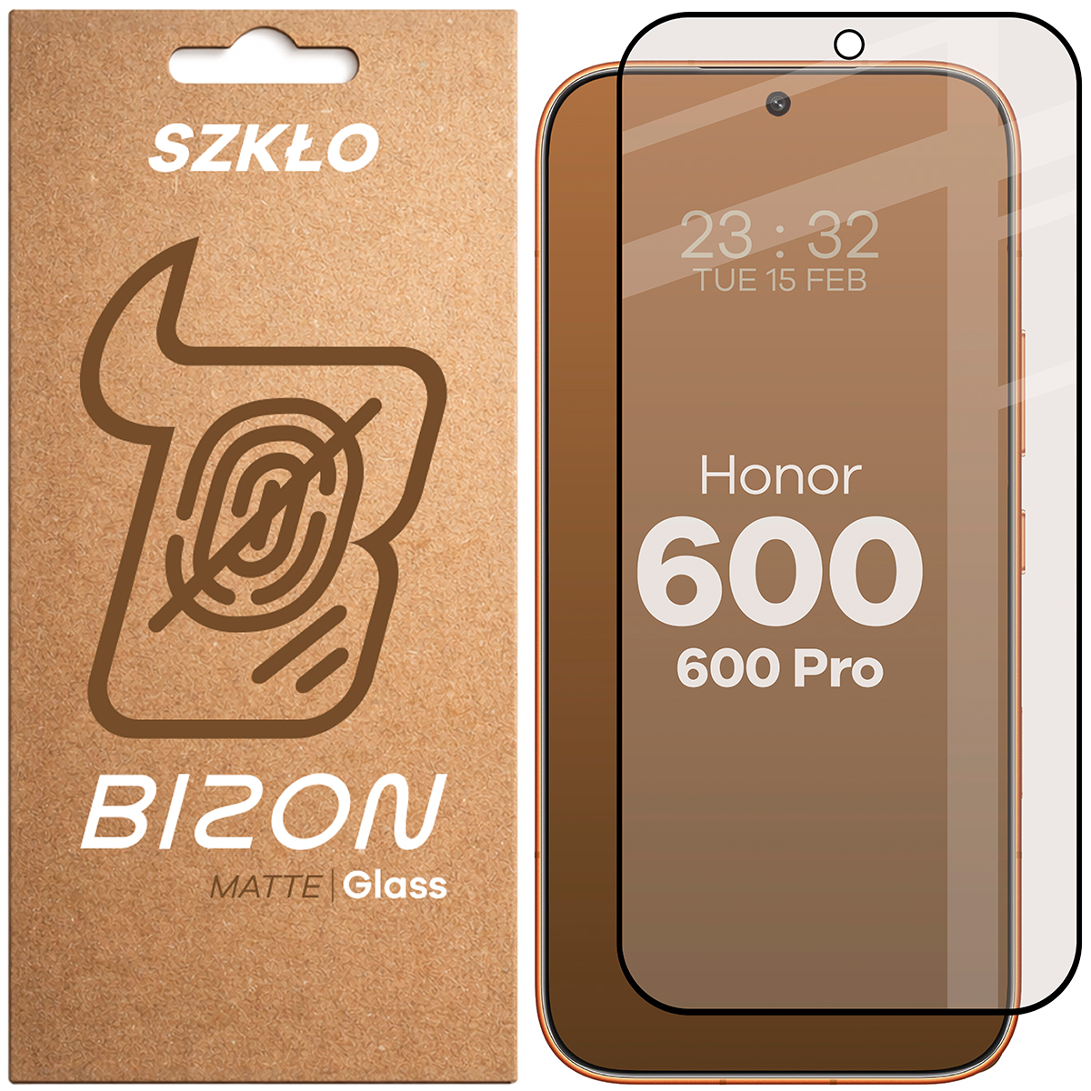 Szkło matowe na ekran Bizon Glass Matte do Honor 600 5G / 600 Pro 5G, 1 sztuka