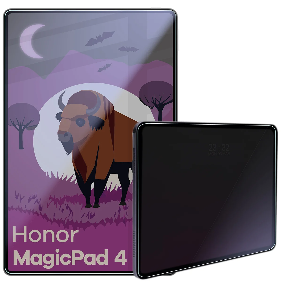 Szkło hybrydowe prywatyzujące Bizon Tab Hybrid Shadow do Honor MagicPad 4