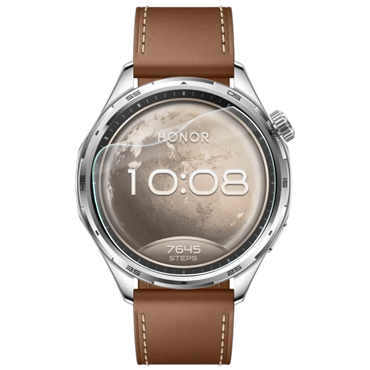 Folia hydrożelowa Bizon Watch Film HydroFlex do Honor Watch 6 na zegarku