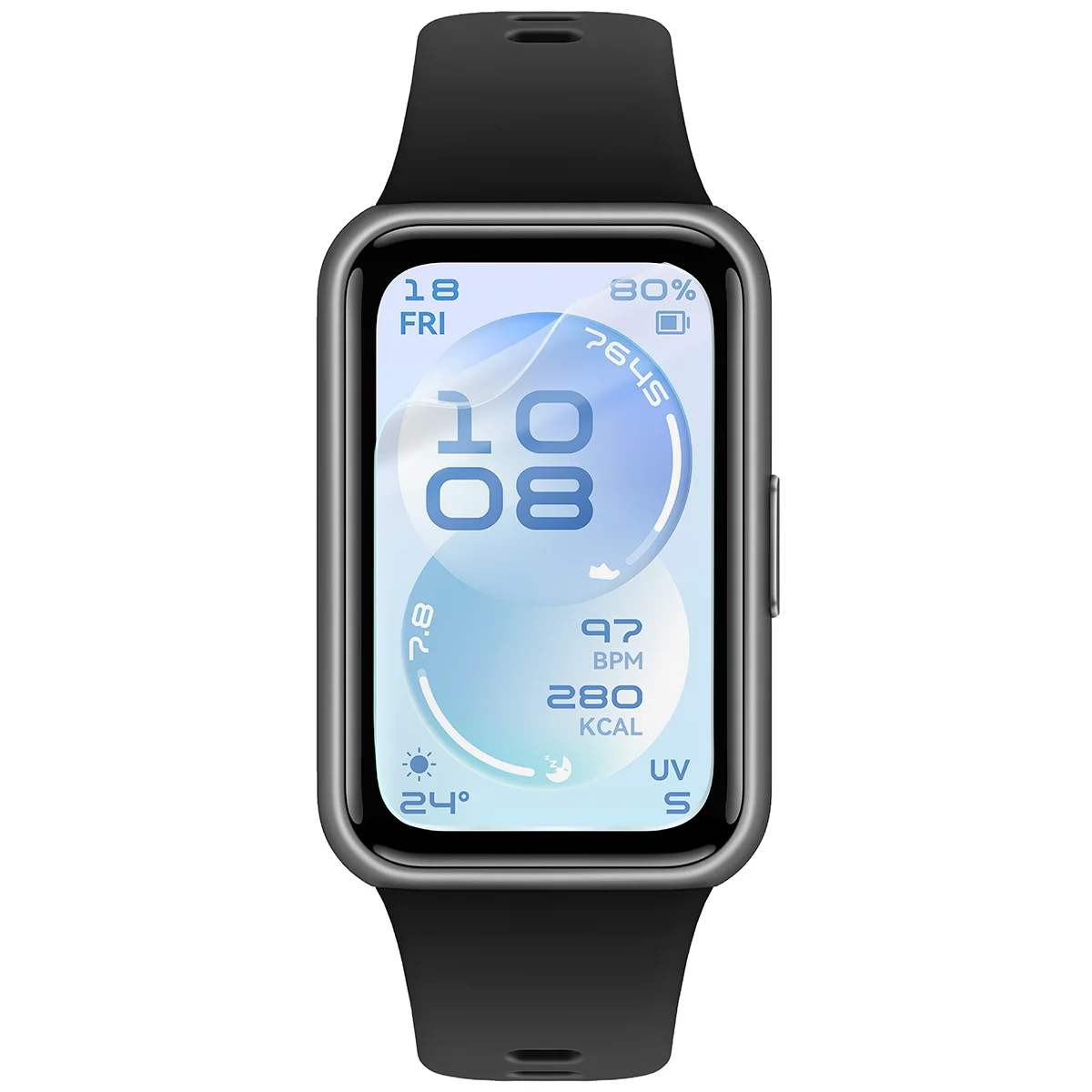 Dopasowany Bizon Watch Film Hydrogel Duo dla Huawei Band 11 / 11 Pro