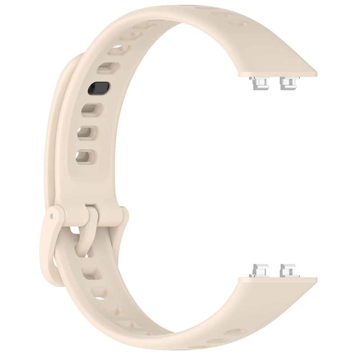 Silikonowy pasek Bizon Strap Watch Silicone ukazany od tyłu