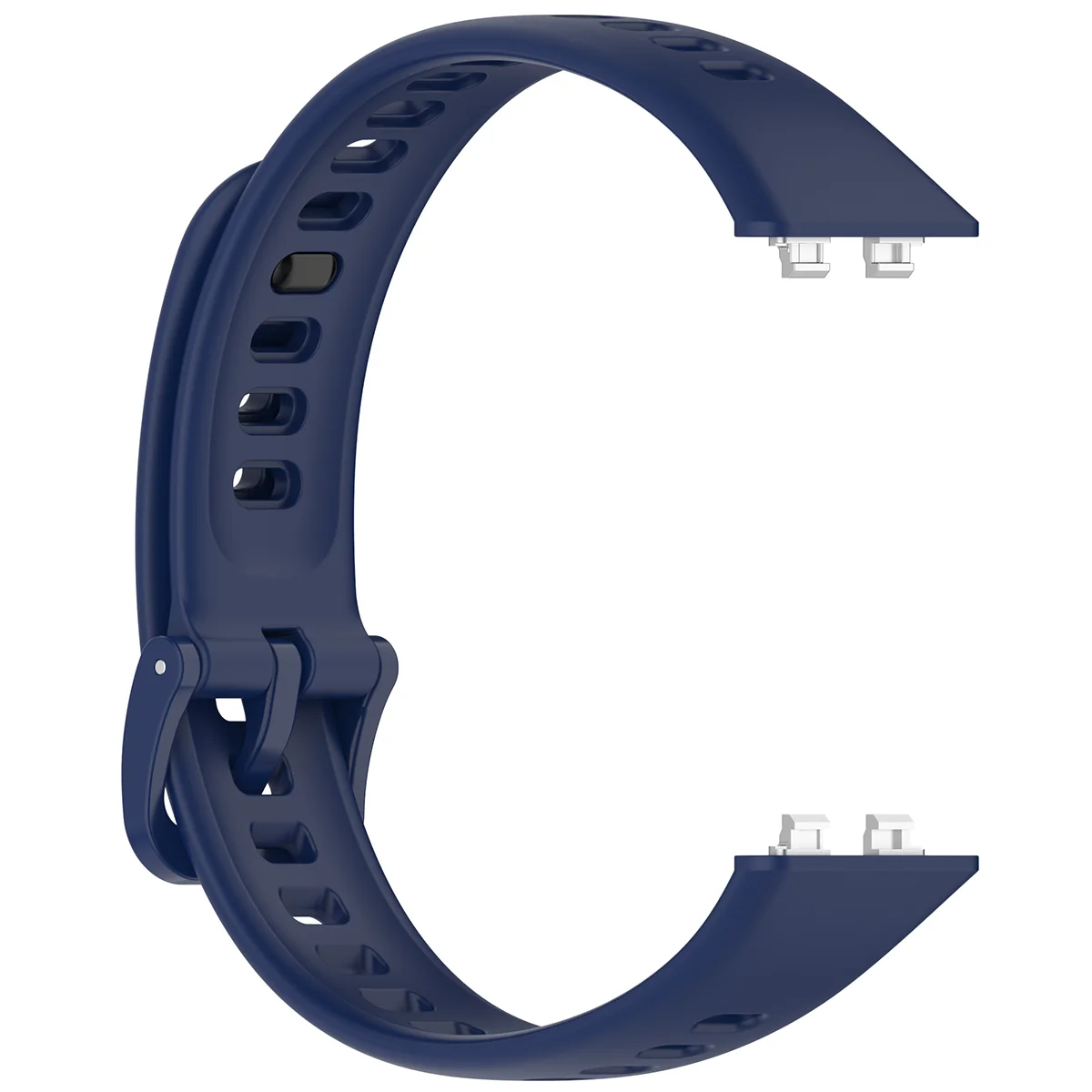 Silikonowy pasek Bizon Strap Watch Silicone ukazany od tyłu