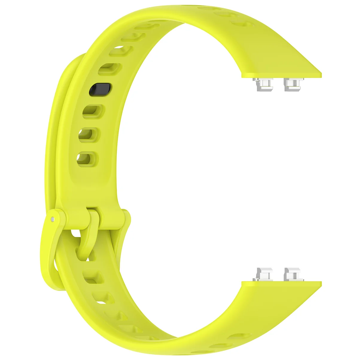 Silikonowy pasek Bizon Strap Watch Silicone ukazany od tyłu