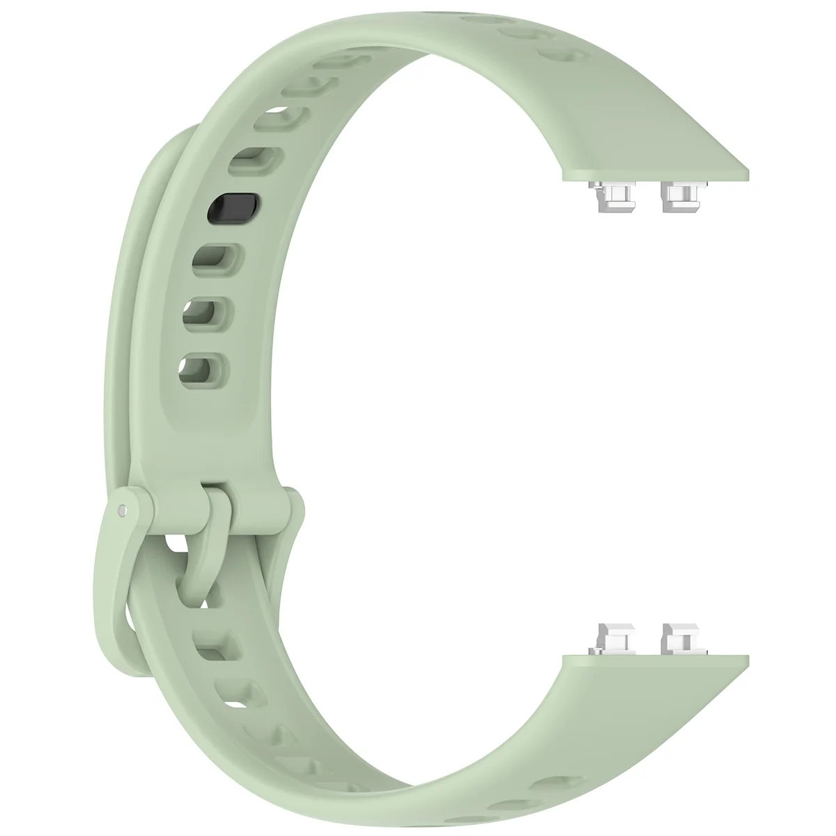 Silikonowy pasek Bizon Strap Watch Silicone ukazany od tyłu