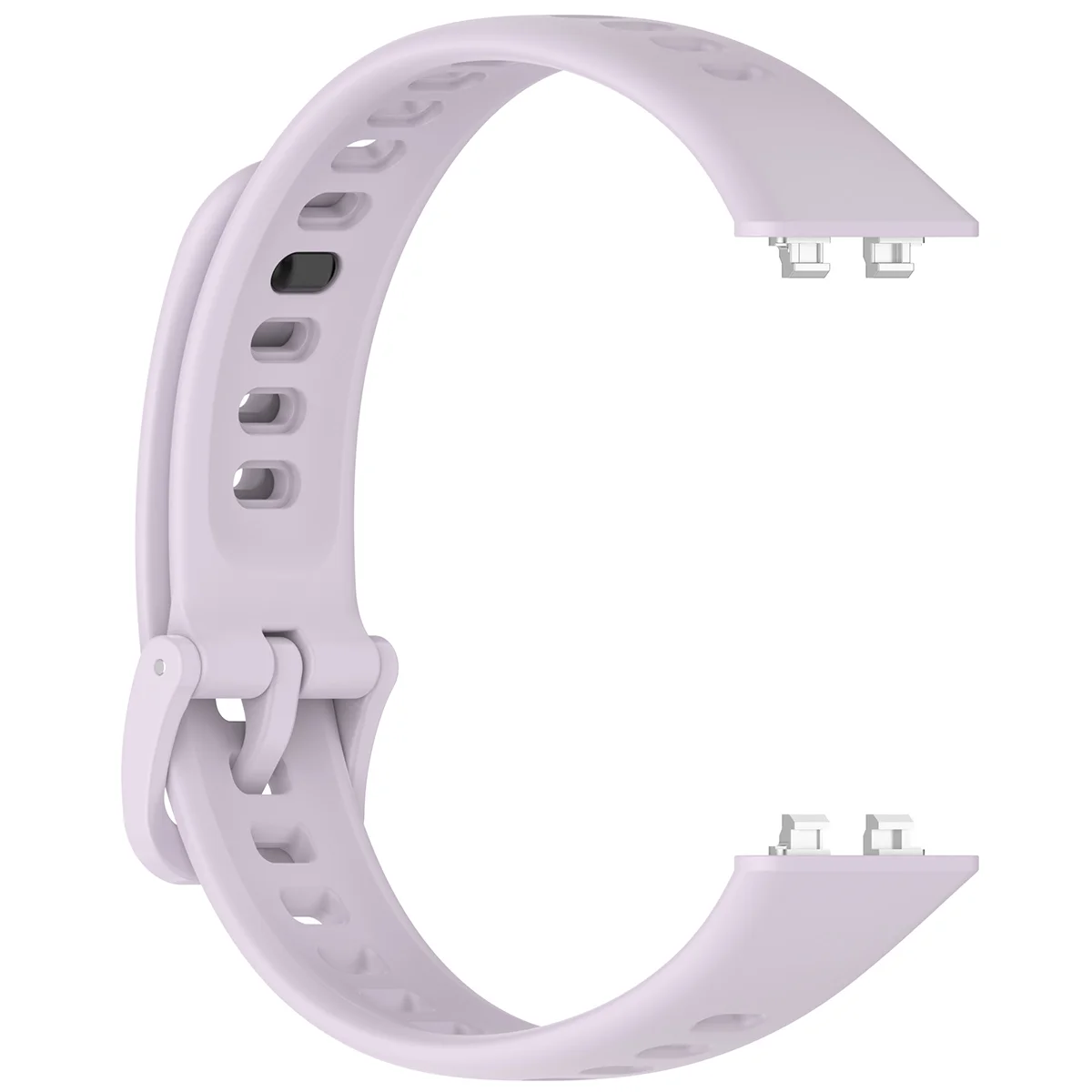 Silikonowy pasek Bizon Strap Watch Silicone ukazany od tyłu