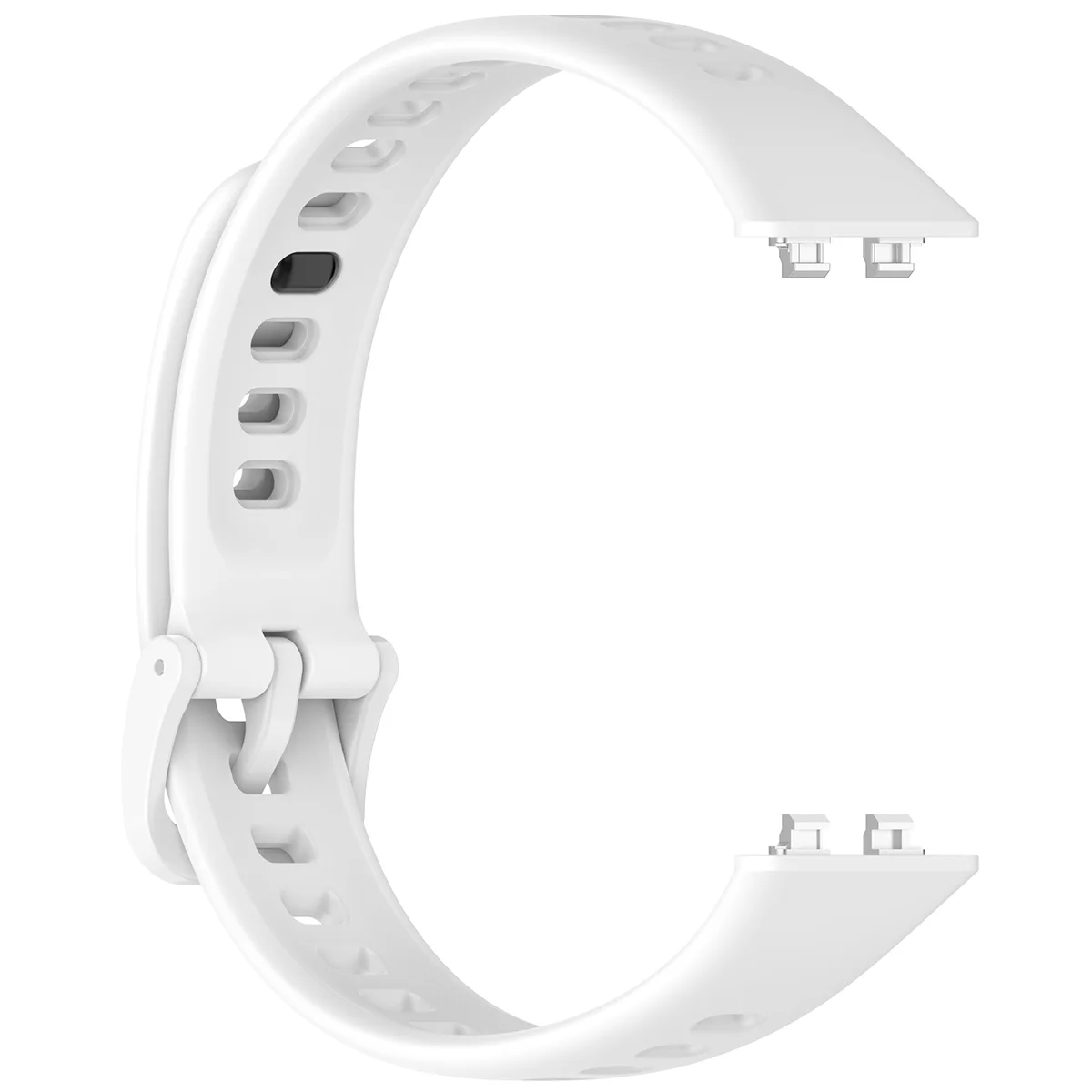 Silikonowy pasek Bizon Strap Watch Silicone ukazany od tyłu