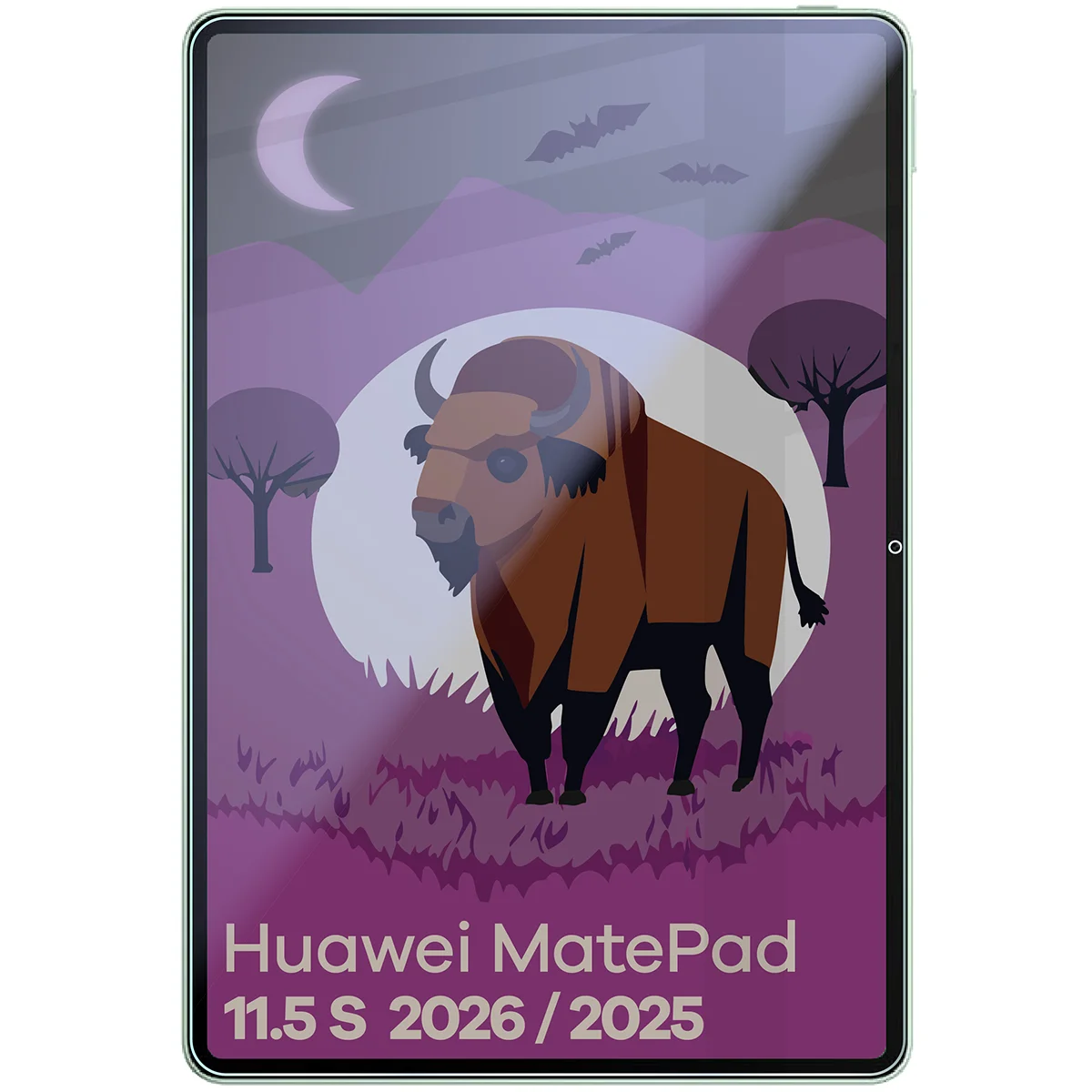 Wizualizacja szkła Tab Hybrid Shadow nałożonego na telefon Huawei MatePad 11.5 S 2026 / MatePad 11.5 S