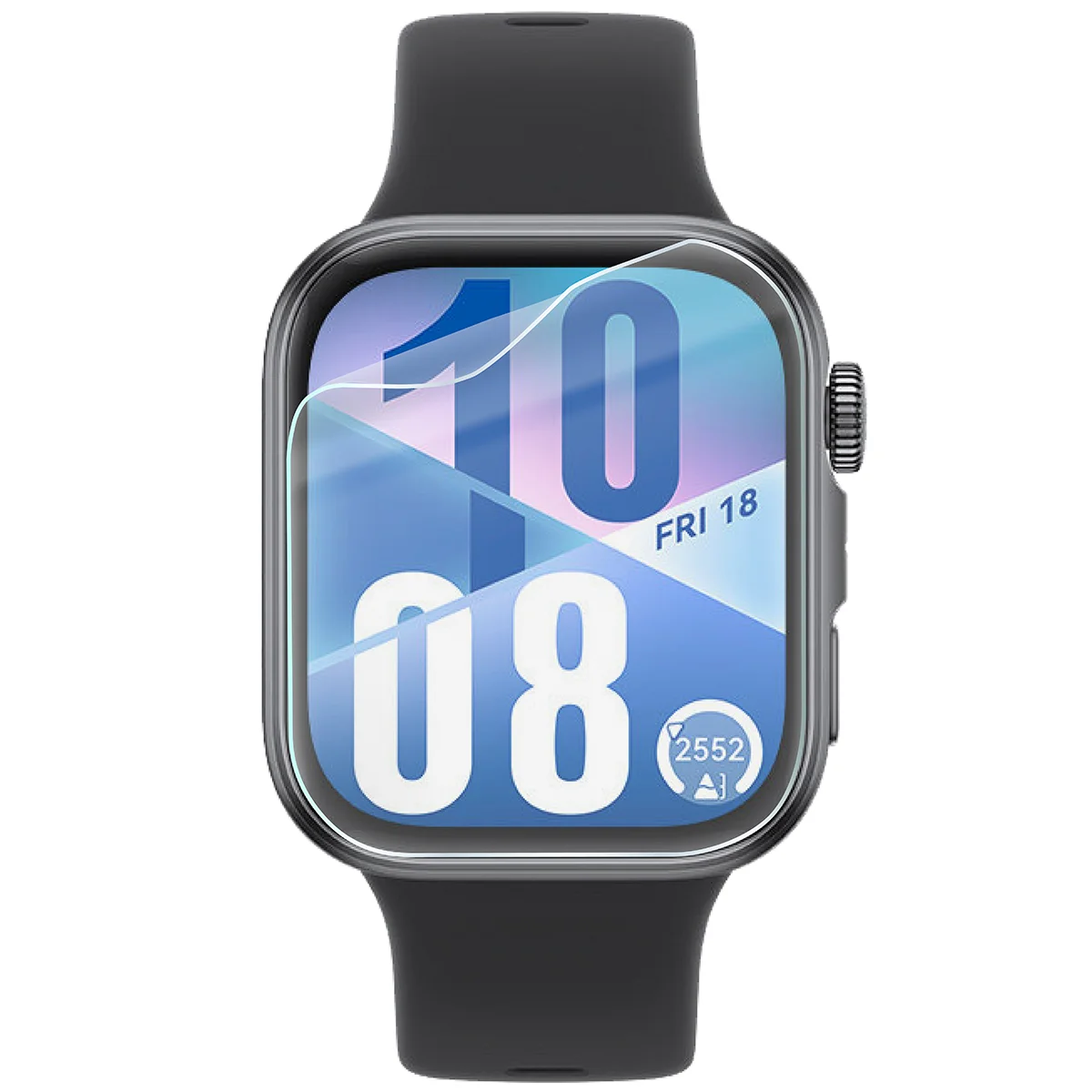 Folia hydrożelowa Bizon Watch Film HydroFlex do Huawei Watch Fit 4 na zegarku