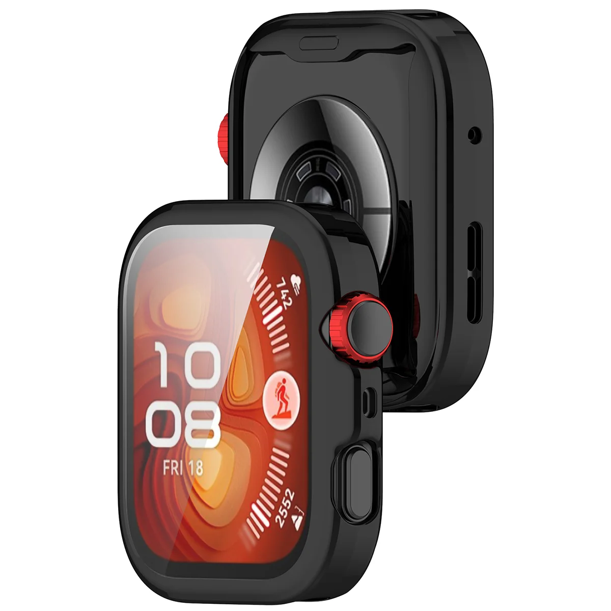 Front oraz przód etui Bizon Case Watch Felipe dla Huawei Watch Fit 5 Pro