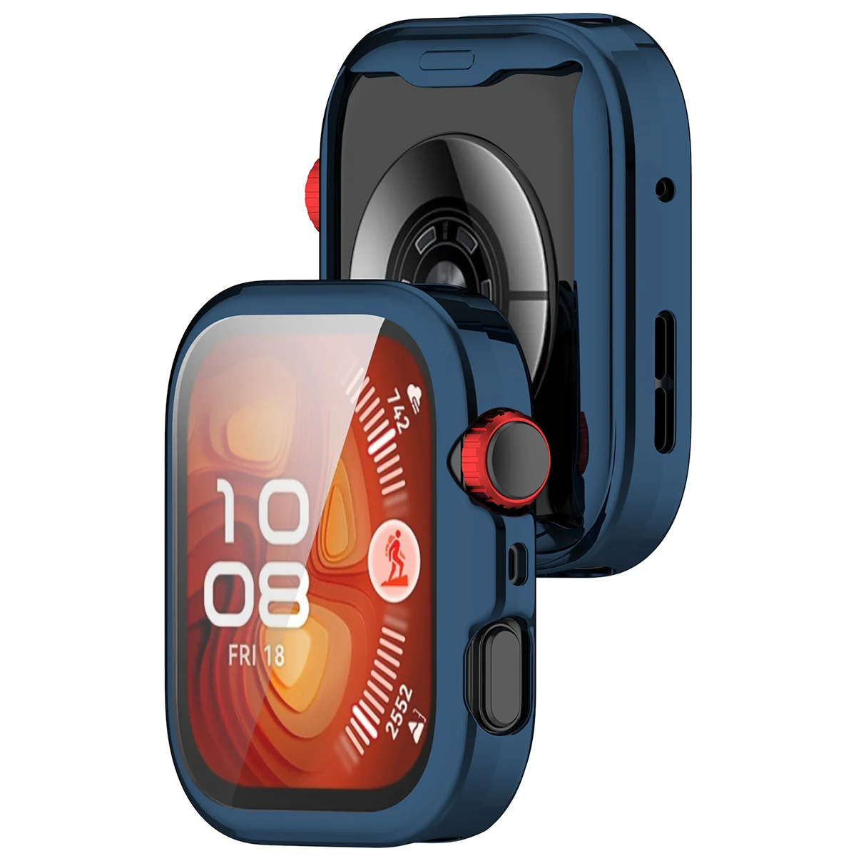 Front oraz przód etui Bizon Case Watch Felipe dla Huawei Watch Fit 5 Pro