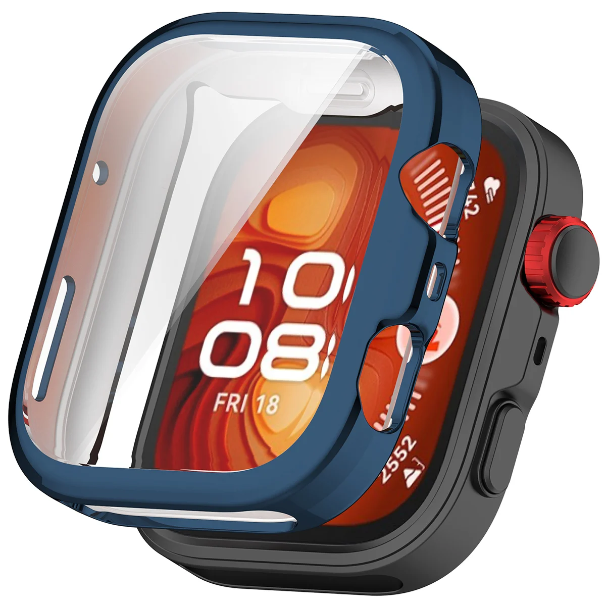 Plecki ze szkłem Bizon Case Watch Felipe dla Huawei Watch Fit 5 Pro